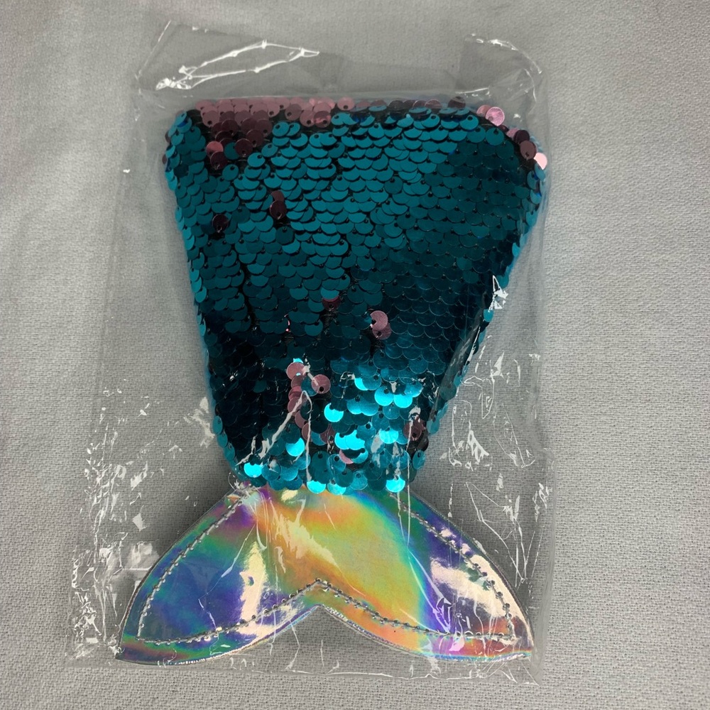 Blue to Purple Sequins Mermaid Bag